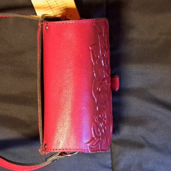 NWT Patricia Nash Finch Crossbody Bag in Lava - Picture 5 of 13